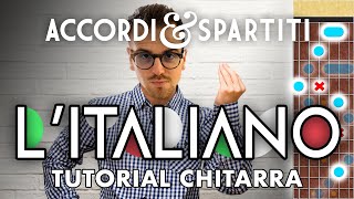 L'ITALIANO Tutorial Chitarra - Toto Cotugno