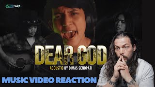 Dimas Senopati - Dear God (Avenged Sevenfold Acoustic Cover) - First Time Reaction