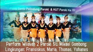 Line Dance - Perform - Medley - Paroki St. Mikael Gombong