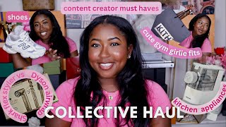 COLLECTIVE HAUL | shark flex styler vs dyson, kitchen appliances, cute gym girlie fits, shoes + MORE