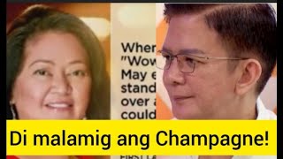 FL LIZA MARCOS NAGPALIWANAG NA! DI MALAMIG ANG Champagne EWWW.