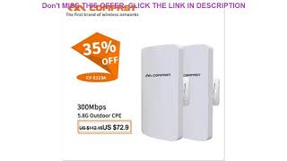 Best 2pcs MINI WIFI CPE Router Repeater Long Range 300Mbps 5.8Ghz 3Km Outdoor Wireless CPE AP Bridg