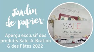 Nouveautés Sale-A-Bration 2022 & du Mini catalogue Juillet-Décembre 2022