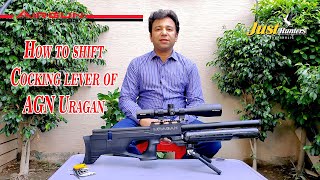 How to Shift Cocking Side Lever of Airgun Technology Uragan By Mian Qamar from Just Hunters