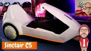 Jason Bradbury brought his 1985 Sinclair C5 to The Epic Timeless Gaming Event | Mind Blown!