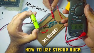 How To Use Step Up Buck Converter | Boost 3v to 46v