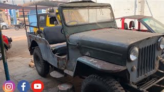 Mahindra CJ500Di Restoration|restoration episode-1. #mahindracj500di#musafirakajoshi#restoration