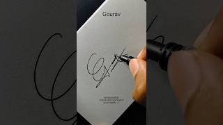 gaurav name signature style #signature #signoartist #gsign