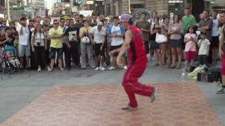 Break dancers, Vienna.