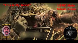 Coach Reacts: This is My World - USMC Moto Tribute Video (Leatherneck Lifestyle) Semper Fidelis