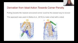 Reversibility-Aware Optimization for Robotic Cloth Manipulation | Kendra Givens