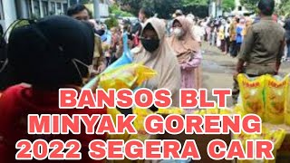 Breaking News BANSOS BLT MINYAK GORENG TAHUN 2022