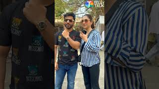 Rahul Vaidya & Disha Parmar LEAVE after casting their vote at Maharashtra Elections 2024 #shorts