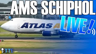 Amsterdam Schiphol Airport Live! Fantastic Up Close Aviation #planespotting #schiphol