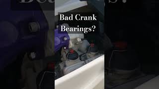 96 Seadoo GTX Bad Crank Bearings? #jetski #seadoo #crankbearings #enginenoise