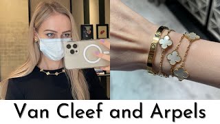 VAN CLEEF AND ARPELS SHOPPING VLOG | Van Cleef guilloche