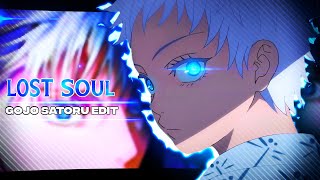 GOJO SATORU - The Lost Soul Down X Lost Soul *ALIGHT MOTION *「𝗘𝗱𝗶𝘁/𝗔𝗠𝗩」4K!