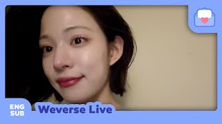 [ENG SUB] 230214 fromis_9 Weverse Chaeyoung