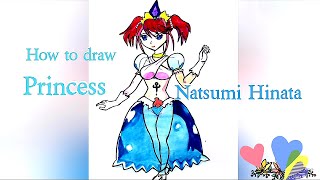 @EZDRAW | How to draw Princess Natsumi Hinata from Sgt Frog | Drawing for beginners step by step |