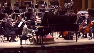 Halida Dinova performs Ravel Concerto in D for Left Hand