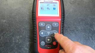 How to use the Autel TS501 TPMS Tool