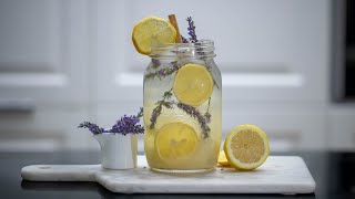 🍋💜HEALTHY LAVENDEL LEMONADE🍋💜