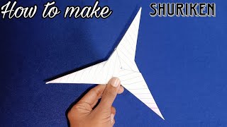 How to making ninja star || Shuriken