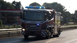 West Sussex Fire & Rescue - Specialist Rescue Vehicles - Scania P280 & Ford Transit Custom