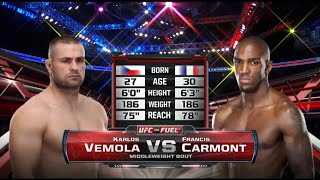 UFC Karlos “Terminátor” Vémola vs Francis Carmont FULL FIGHT