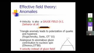 Oleg Teryaev, Spin and Anomaly