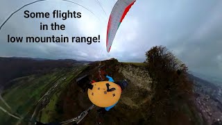 Some flights in the low mountain range!