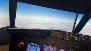 Cruising at 33.000 ft