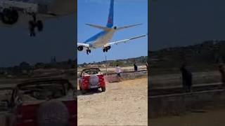 Skiathos Airport landing ✈️