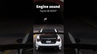 Engine sounds: 900HP Toyota 86