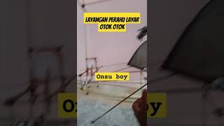 layangan perahu layar otok otok #layangan #layanganperahulayar #viral #shorts #viralvideo