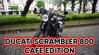 ONE CHANNEL JUALAN : DUCATI SCRAMBLER 800 CAFE EDITION