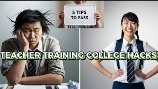 5 Tips to pass the hardest courses at Teachers Training College..