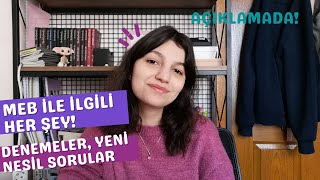 MEB'İN YAYINLADIĞI ŞUANA KADARKİ HER ŞEY VE NE ZAMAN ÇÖZÜLMESİ GEREKTİĞİ! #YKS #TYT #YDT #AYT