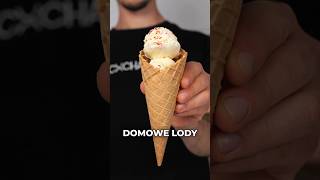 Domowe lody w 5 minut 🍦 #coocharz #lody #przepis #jedzenie #shorts