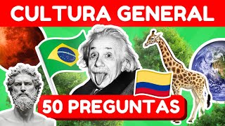 Test de Cultura General 🧠 | 50 Preguntas y Respuestas | Trivia Reto