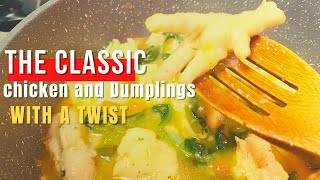 Chicken and dumpling Recipe a Different way #chickenfeet #dumplings #chicken