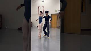 Pas de deux! #balletcompany #dance #balletstudio #dancer #ballerina