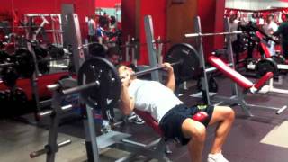 Incline Bench 3-1-1-1 Tempo