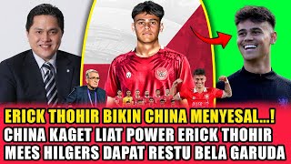 DIKIRA LEMAH ! China kaget liat power erick thohir ~ mees hilgers dapat restu bela timnas indonesia