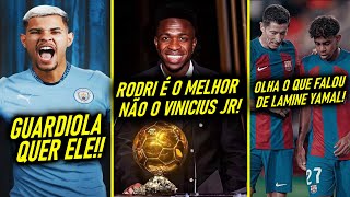 GUARDIOLA QUER BR! - E AGORA VINI JR? - RODRYGO RESPONDE sobre SAIDA! - MERCADO ON!