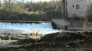 Vallée de l'Aveyron : Le Moulin des Bordes.