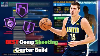 NBA 2K LEAGUE PROFESSIONAL SHOWS BEST SHOOTING CENTER BUILD NBA 2K23 -  SHOOTING BIG WITH CONTACTS