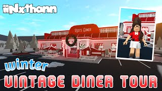 'REDS DINER' Vintage Restaurant Tour l Welcome to Bloxburg