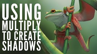 How to Use Mutliply Layers to Paint Shadows