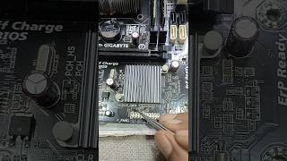 Gigabyte h81 motherboard on off  #shorts #shortvideo #viralvideo #viralshorts #shortsfeed